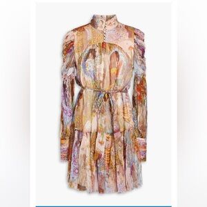 Zimmermann Kaleidoscope Mini Dress - worn once!